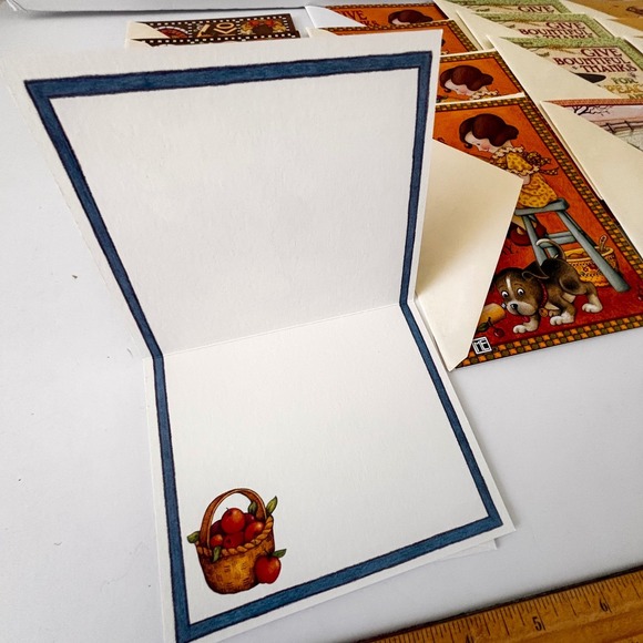 Mary Engelbreit Lot of Vintage Cards Thanksgiving Friendship Vintage - Picture 4 of 16